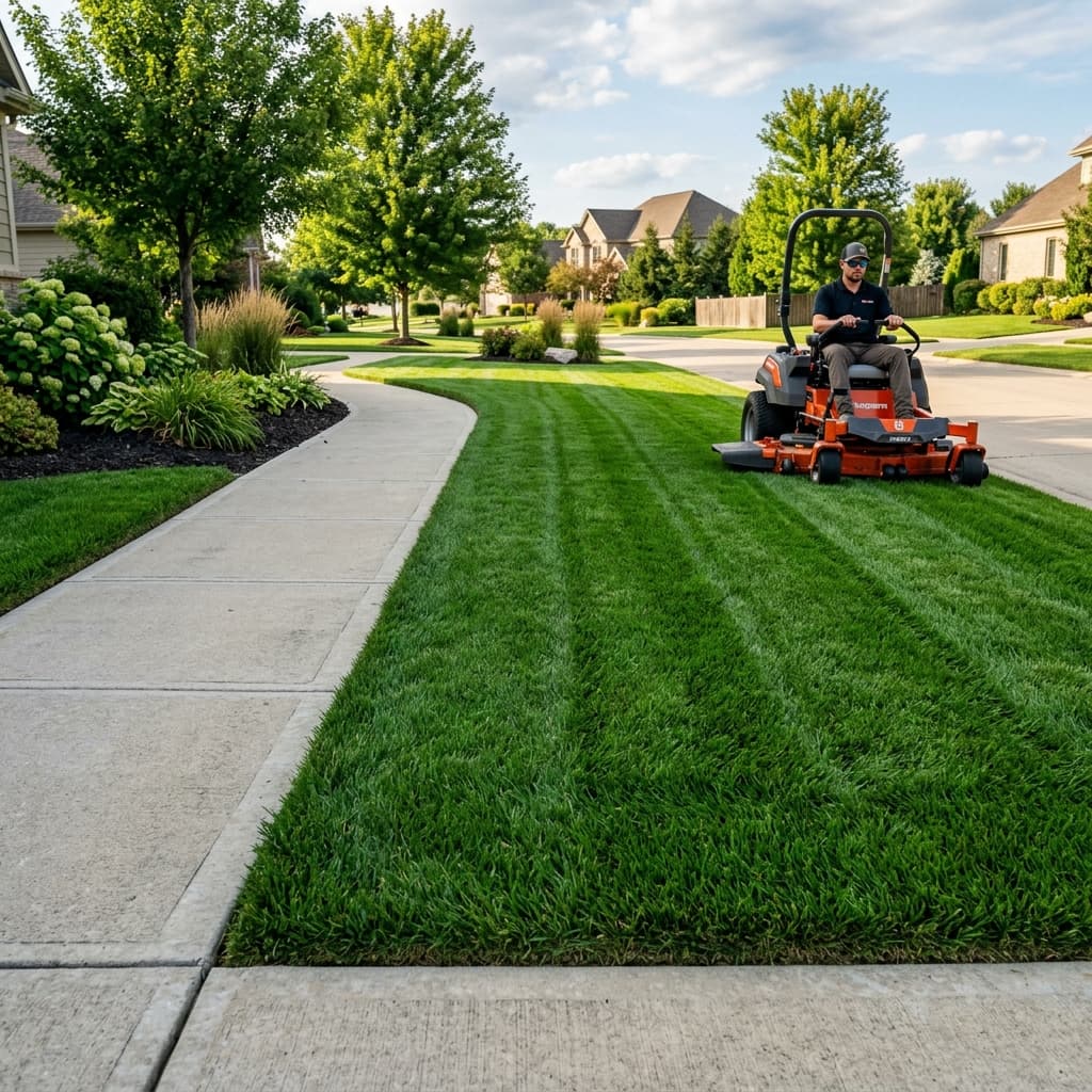 Lawn Mowing & Edging