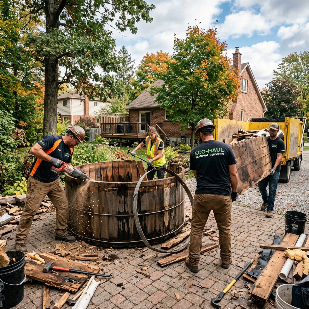 Hot Tub Demolition