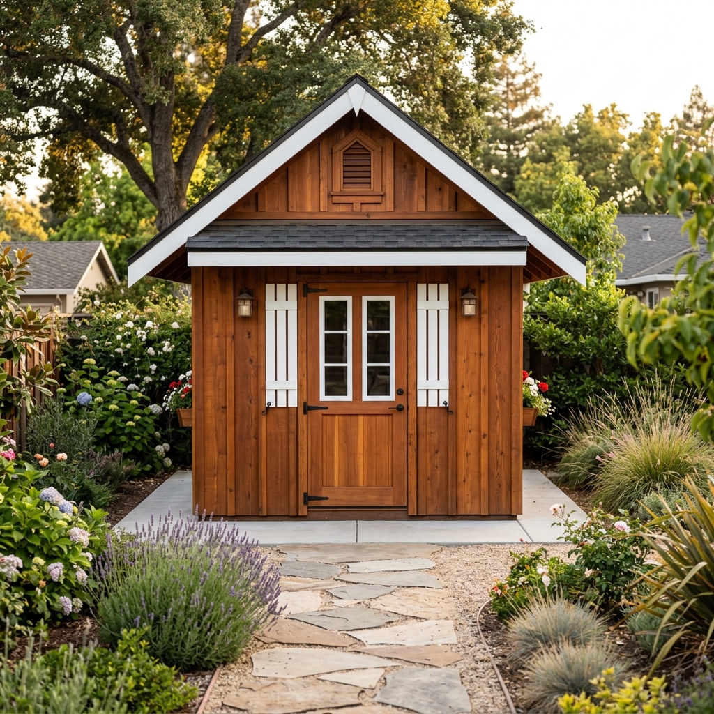The Sierra Heritage Custom 10x12 Storage Shed Yuba City