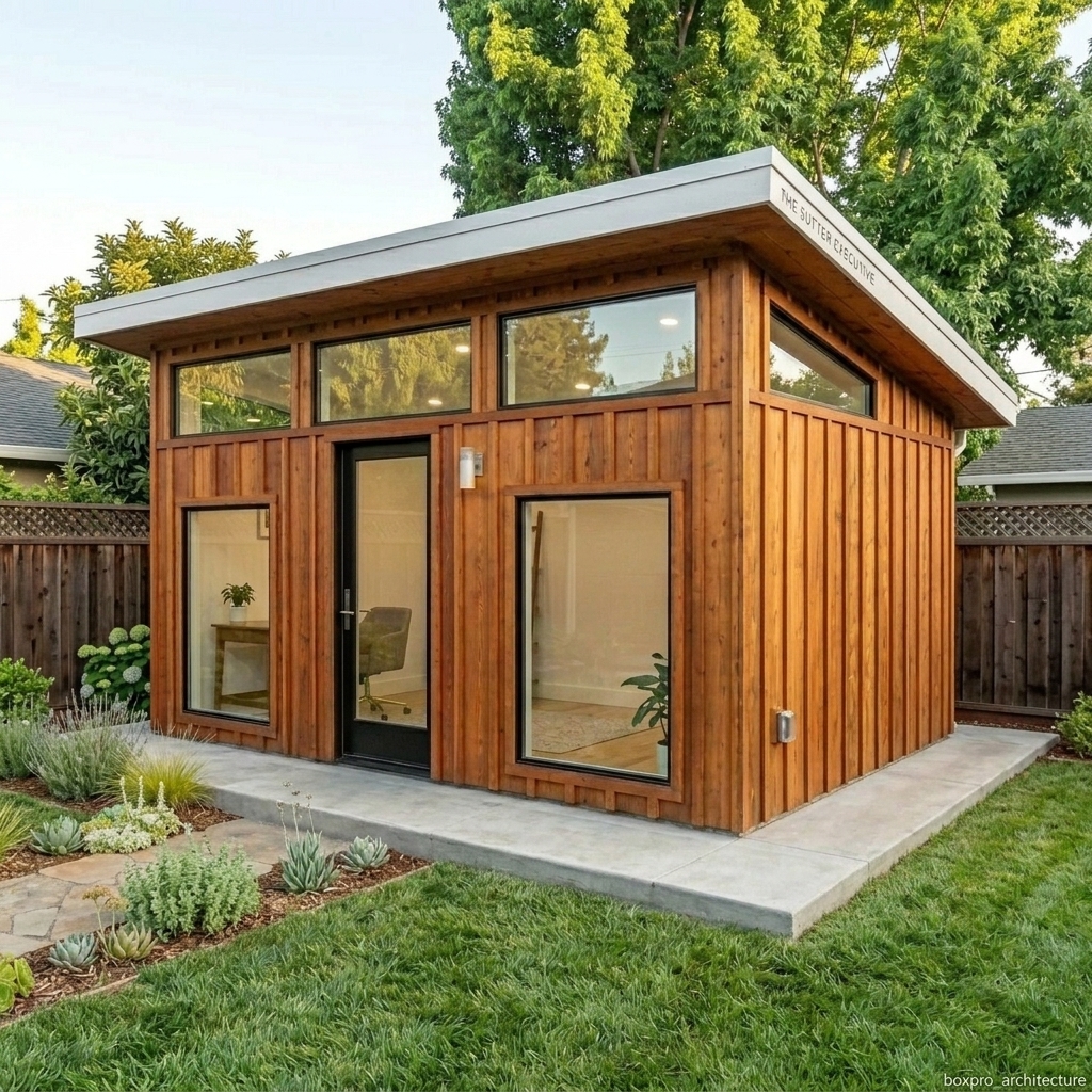 Sutter Executive Right Angle Elevation