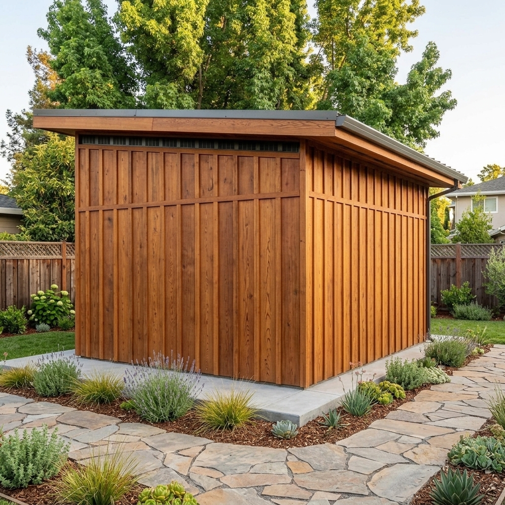 Sutter Studio Rear Elevation View